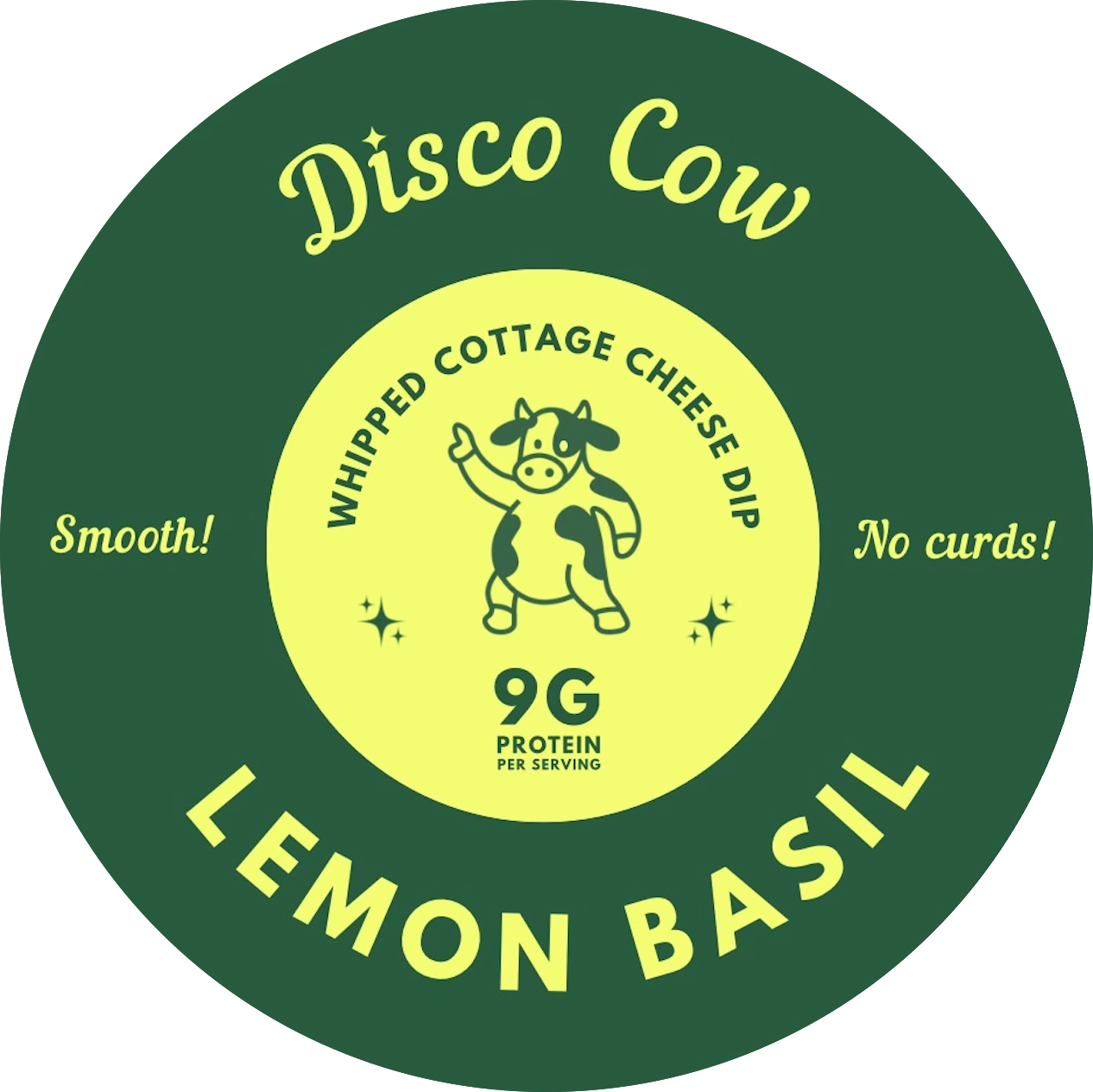 Disco Cow Lemon Basil